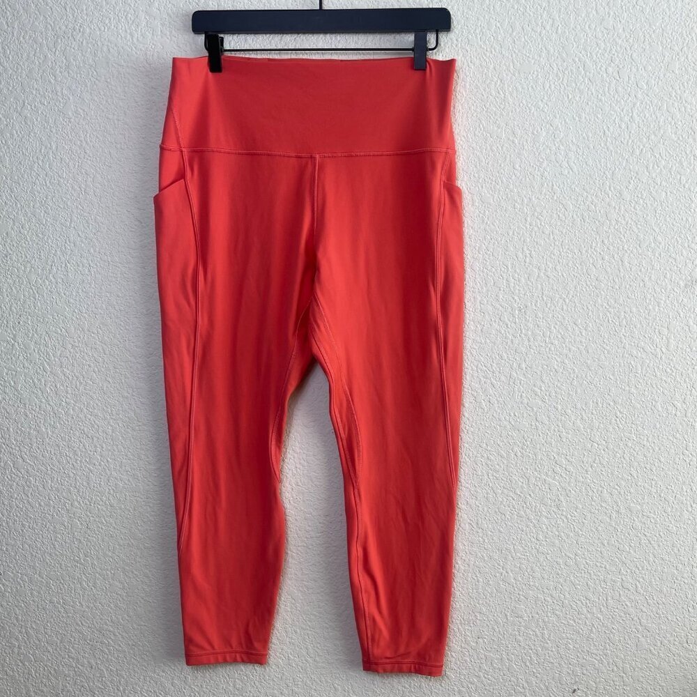 Lululemon Align High-Rise Pant with Pockets 25" | Size 14 | Pale Raspberry - Picture 5 of 11
